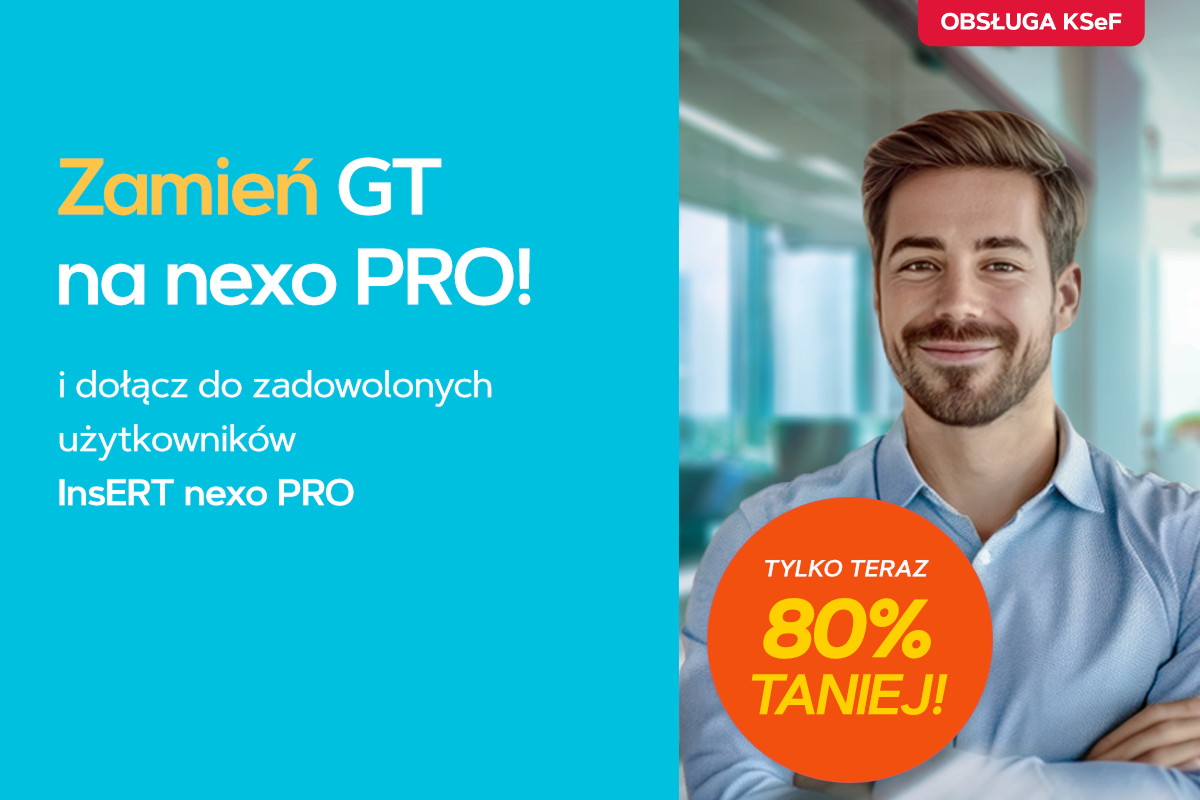 Tylko w grudniu - upgrade z GT na nexo PRO aż 80% taniej! Tylko w grudniu - upgrade z GT na nexo PRO aż 80% taniej!