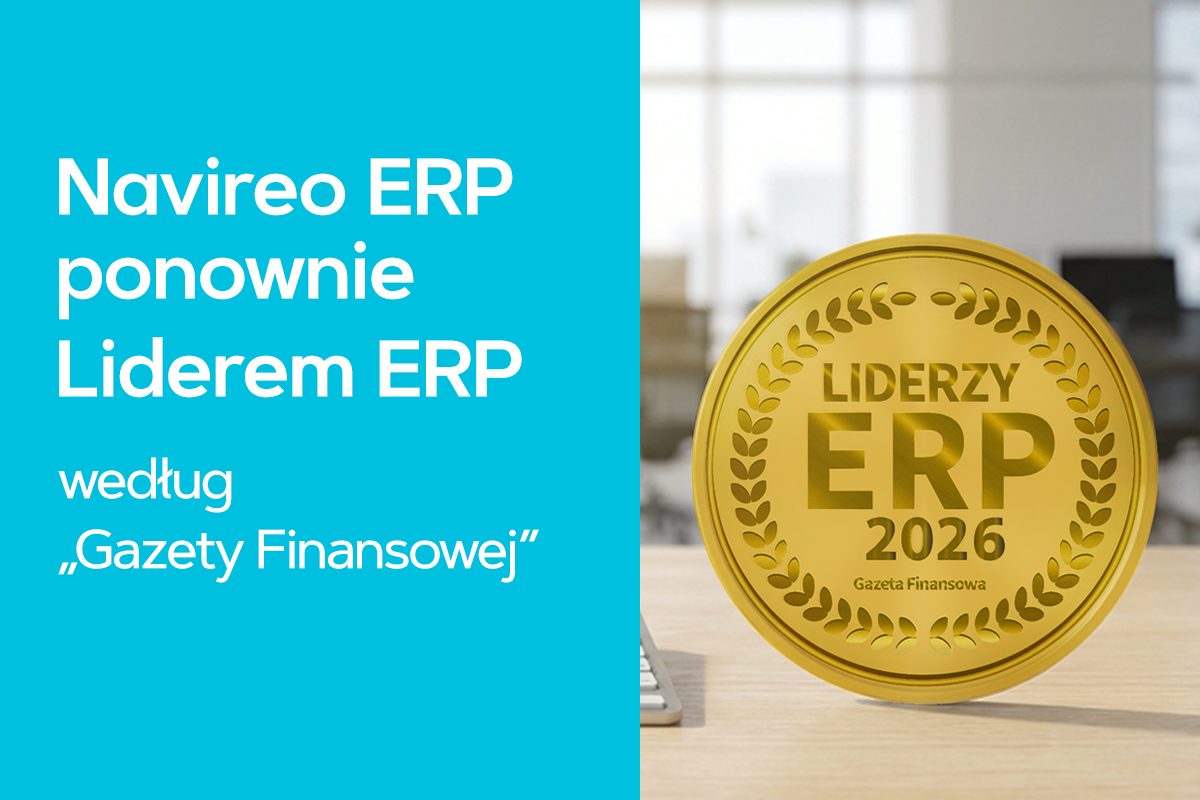 Navireo ERP ponownie Liderem ERP według „Gazety Finansowej” Navireo ERP ponownie Liderem ERP według „Gazety Finansowej”
