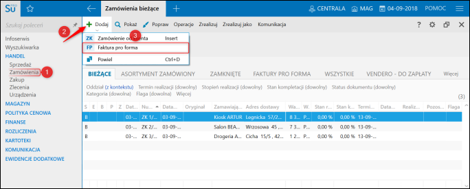 Jak Wystawic Fakture Pro Forma W Programie Subiekt Nexo Insert Nexo Subiekt Nexo E Pomoc Techniczna Dla Uzytkownikow Insert